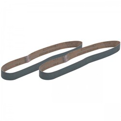 1 in. x 30 in. 80 Grit Zirc Sanding Belt, 2 Pk.