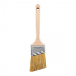 2-1/2 in. Angle Natural Bristle Brush - BEST Quality