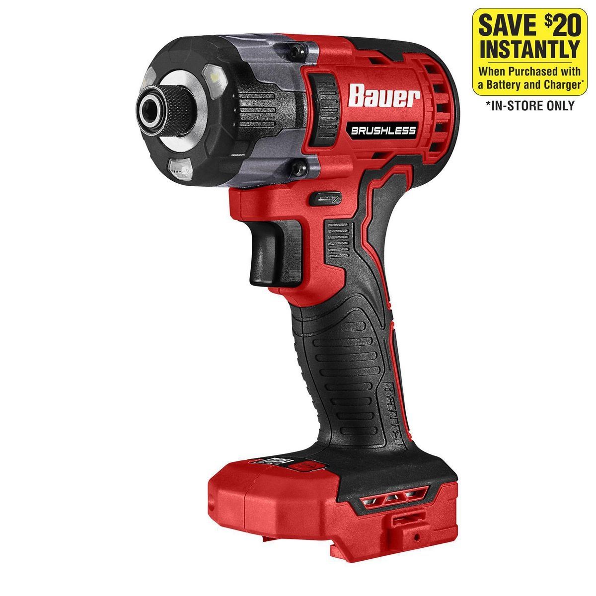 20V Brushless Cordless 1/4 in. Hex 3 Speed Impact Driver - Tool Only