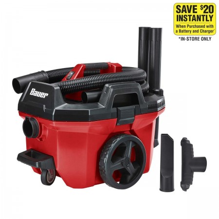 20v Cordless 7 Gallon Wet/Dry Vacuum – Tool Only