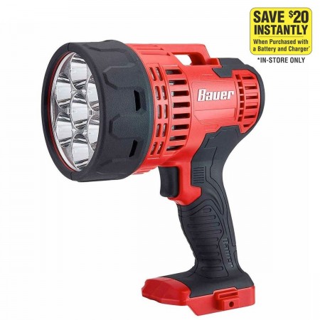 20v Hypermax™ Lithium-Ion 2500 Lumen Cordless Spotlight – Tool Only