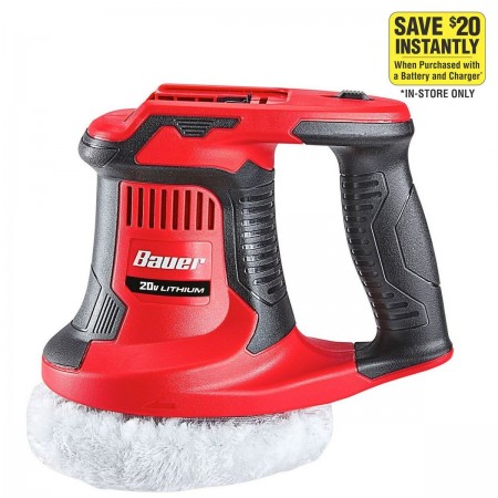 20v Hypermax™ Lithium-Ion 6 In. Cordless Buffer/Polisher  – Tool Only