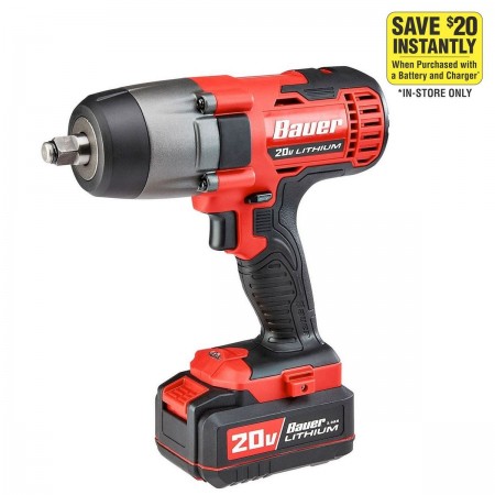 20v Hypermax™ Lithium-Ion Cordless 1/2 in. Impact Wrench - Tool Only