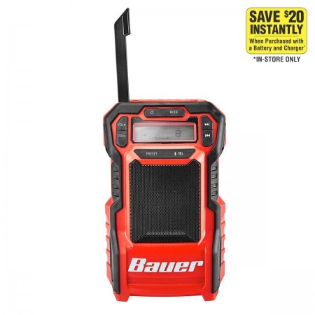 20v Hypermax™ Lithium-Ion Cordless Compact Radio with Bluetooth® - Tool Only