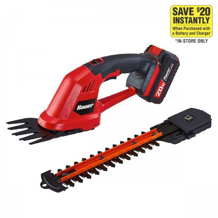 20v Hypermax™ Lithium-Ion Cordless Shear Shrubber – Tool Only