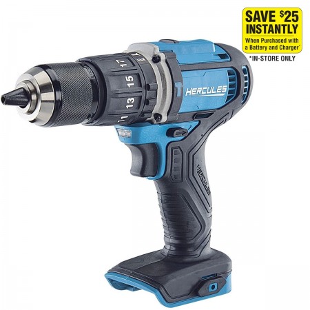 20v Lithium-Ion Cordless 1/2 in. Compact Hammer Drill/Driver - Tool Only