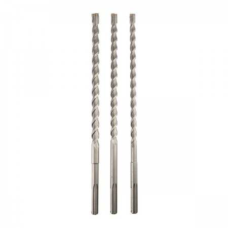 21 in. SDS-MAX Type Masonry Drill Bit Set, 3 Piece