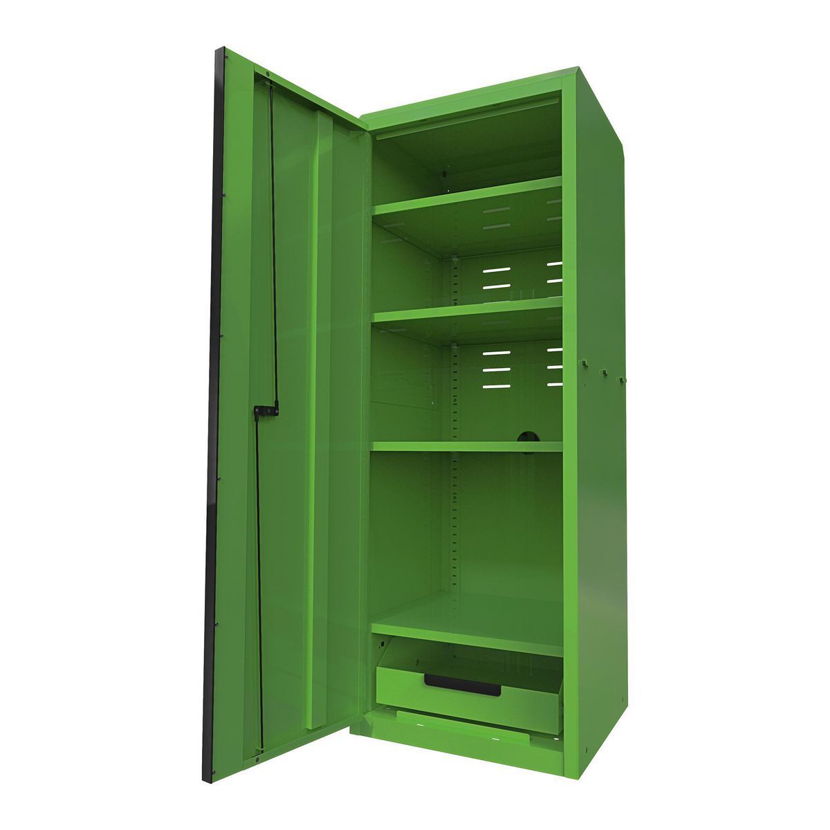 22 in. End Locker, Series 3, Green