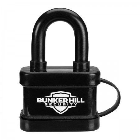 2.4 in. Laminated Steel Waterproof Padlock