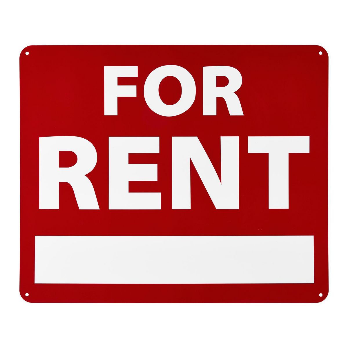 24 in. x 20 in. For Rent Sign