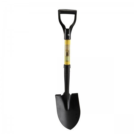 27 in. Round Nose Mini Shovel with D-Handle