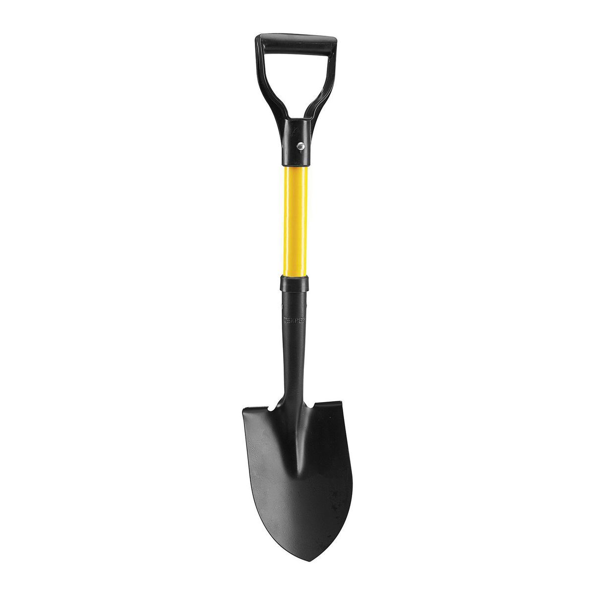 27 in. Round Nose Mini Shovel with Comfort Grip Handle