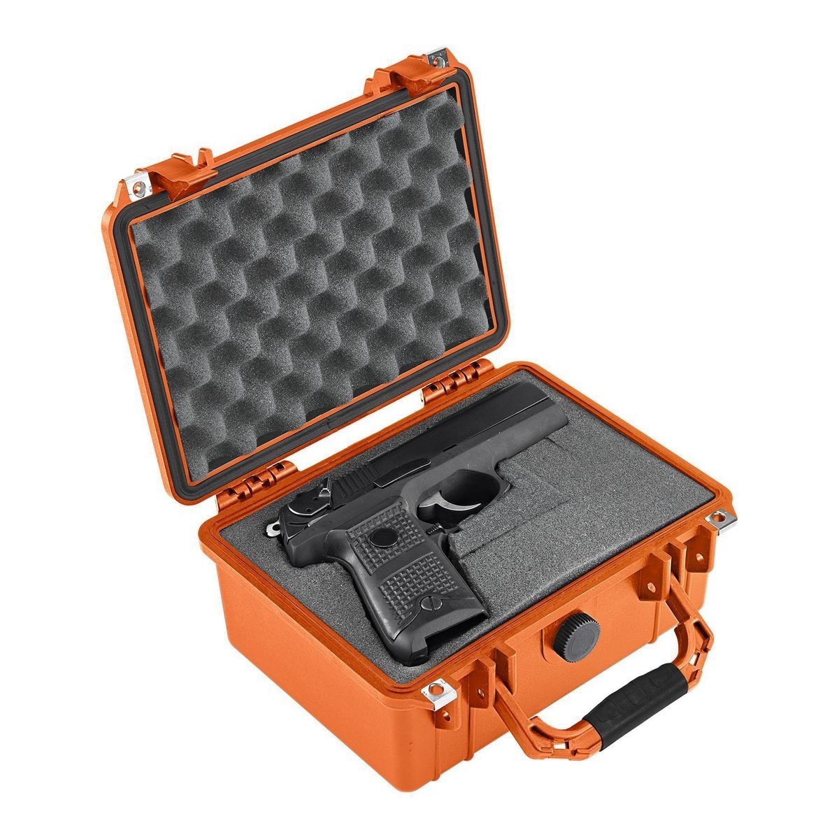2800 Weatherproof Protective Case, Medium, Orange
