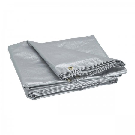 28 ft. 10 in. x 59 ft. Silver/Heavy Duty Reflective All Purpose/Weather Resistant Tarp