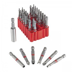 2 in. Impact Rated Security Bit Set, 33  Pc.