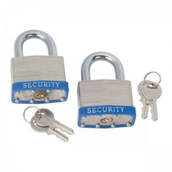 2 in. Keyed-Alike Padlocks, 2 Pc.