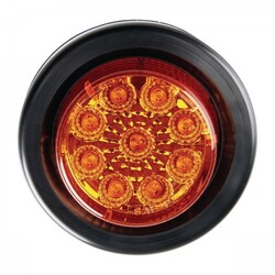 2 in. Round Amber Marker Trailer Tail Light
