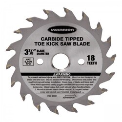 3-3/8 in. 18T Toe Kick Circular Saw Blade