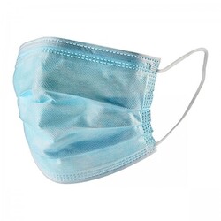 3-Ply Disposable Face Masks, 10 Pk., Blue