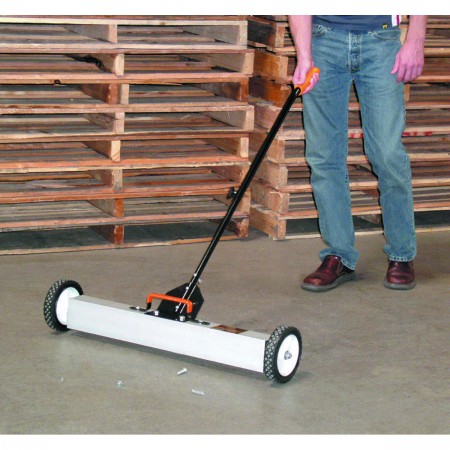 30 In. Magnetic Sweeper with Wheels