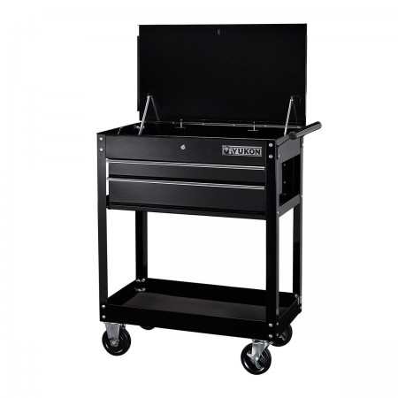 30 in. x 18 in. Two Drawer Service Cart