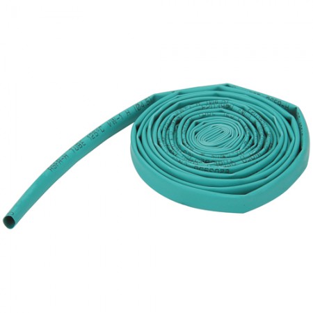 3/16 in. x 8 ft. Green Heat Shrink Tubing