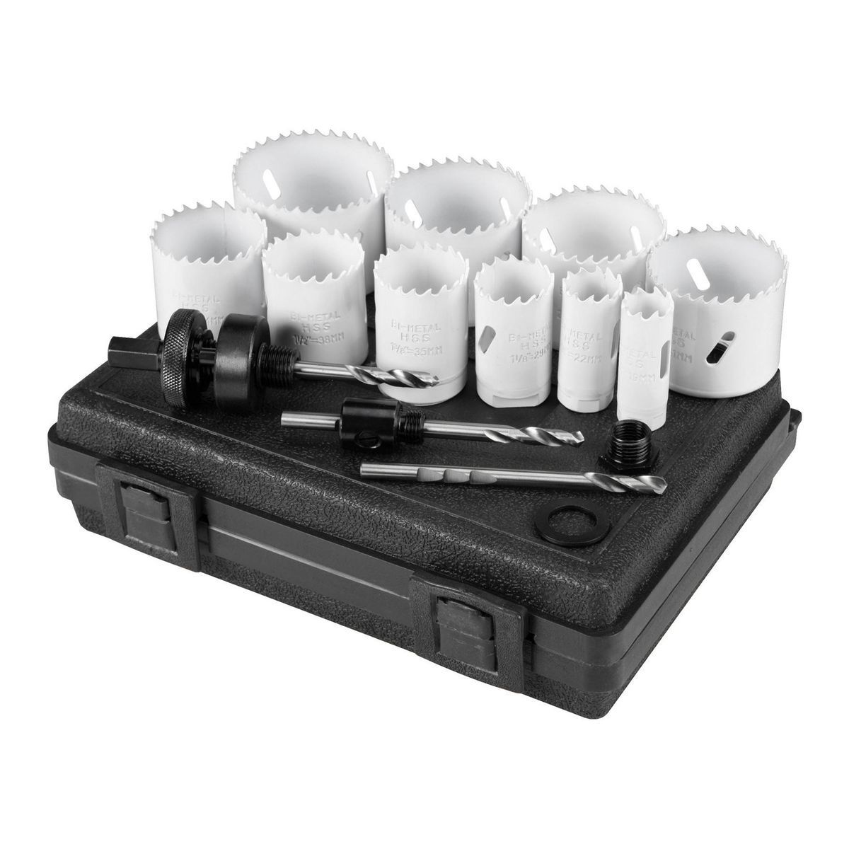 3/4 in. - 2-1/2 in. Bi-Metal Hole Saw Assorted Set, 14 Pc.