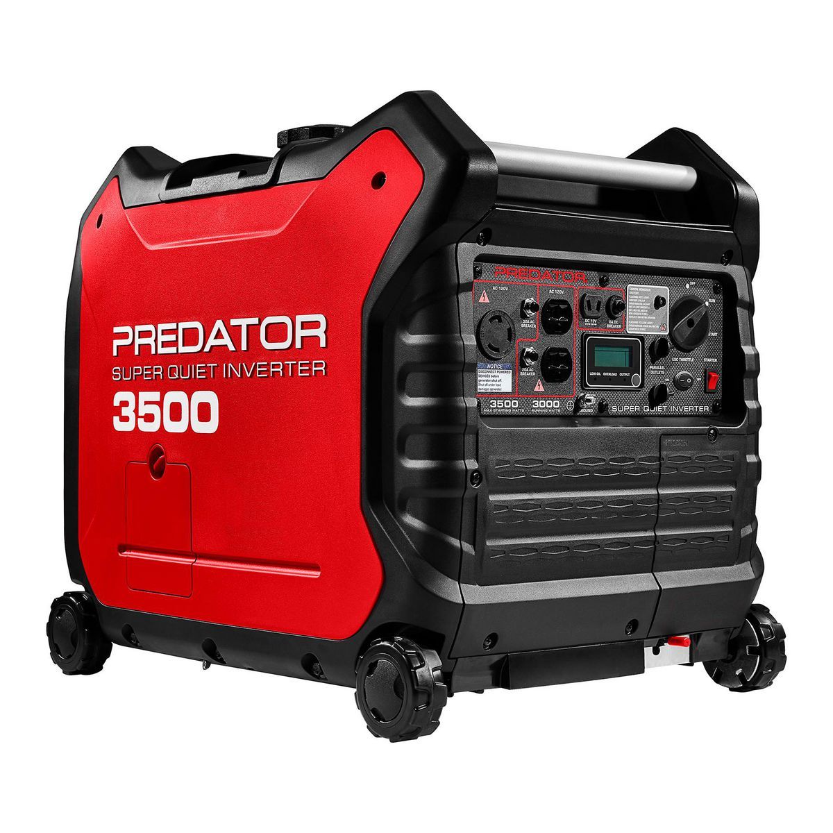 3500 Watt SUPER QUIET Inverter Generator with CO SECURE Technology