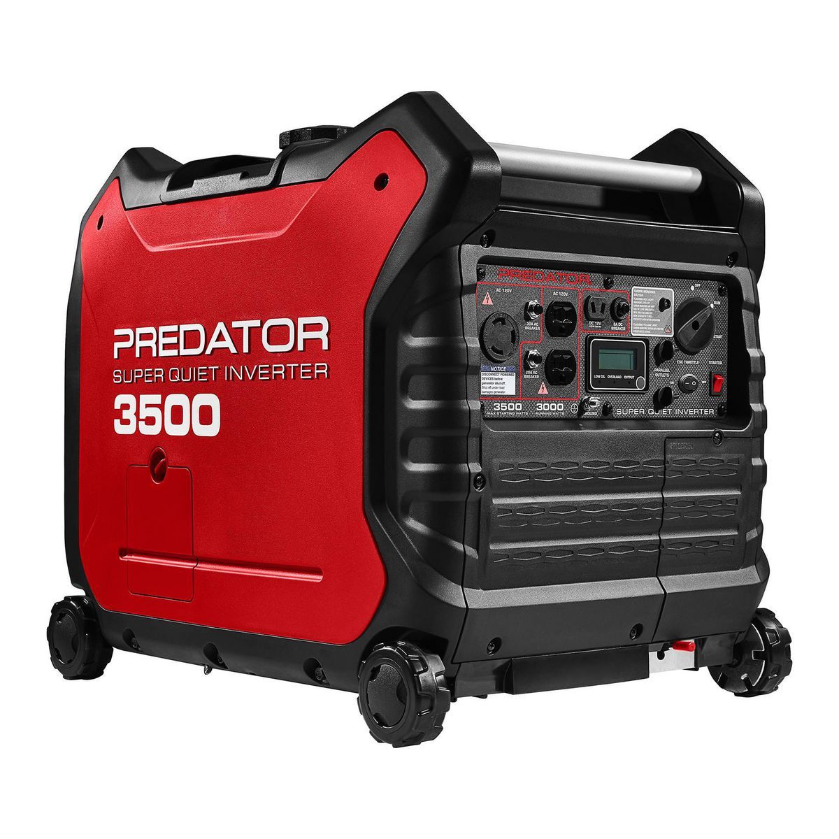 3500 Watt Super Quiet Inverter Generator with CO SECURE™  Technology