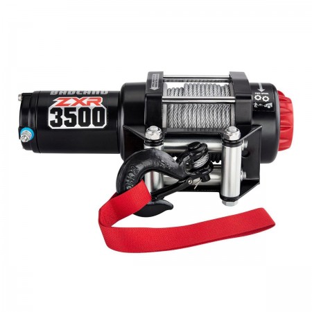 3500 lb. ATV/Powersport 12v Winch with Automatic Load-Holding Brake