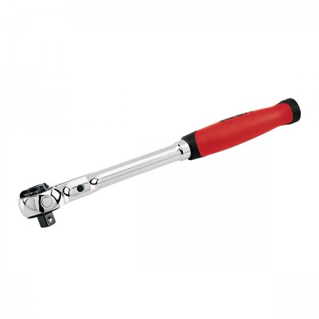 3/8 in. Drive Professional Swivel Head Ratchet with Comfort Grip