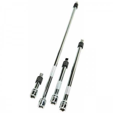 3/8 in. Drive Quick-Release Extension Bar Set, 4 Pc.