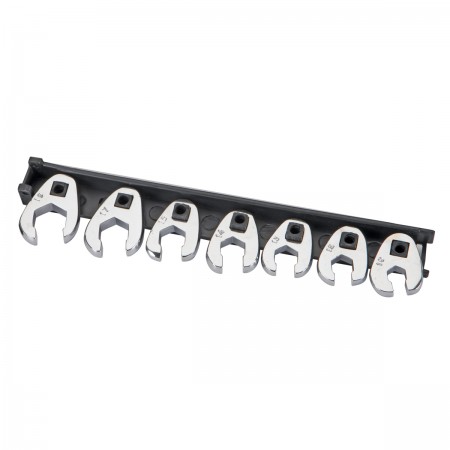 3/8 in. Metric Crowfoot Flare Nut Wrench Set, 7 Pc.