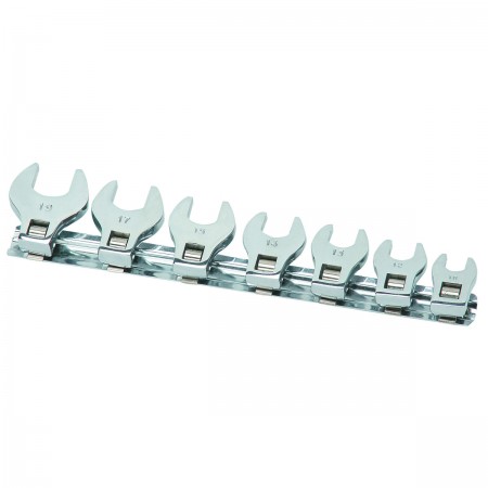 3/8 in. Metric Crowfoot Wrench Set, 7 Pc.