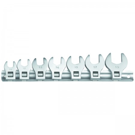 3/8 in. SAE Crowfoot Wrench Set, 7 Pc.