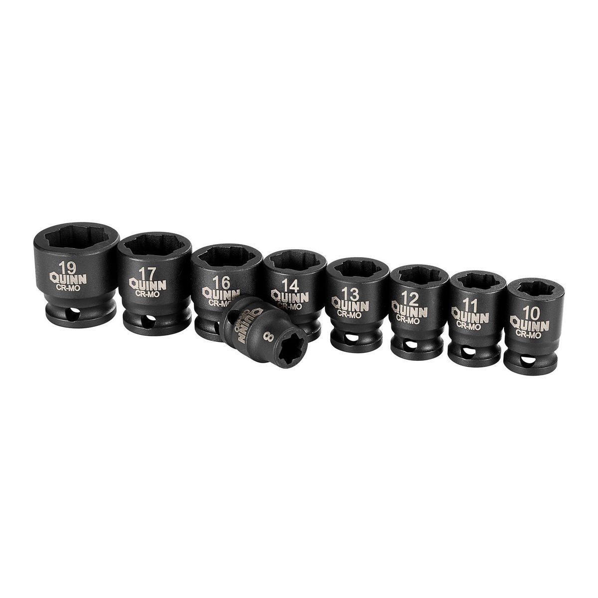 3/8 in. Drive Metric Bolt Extractor Socket Set, 9-Piece