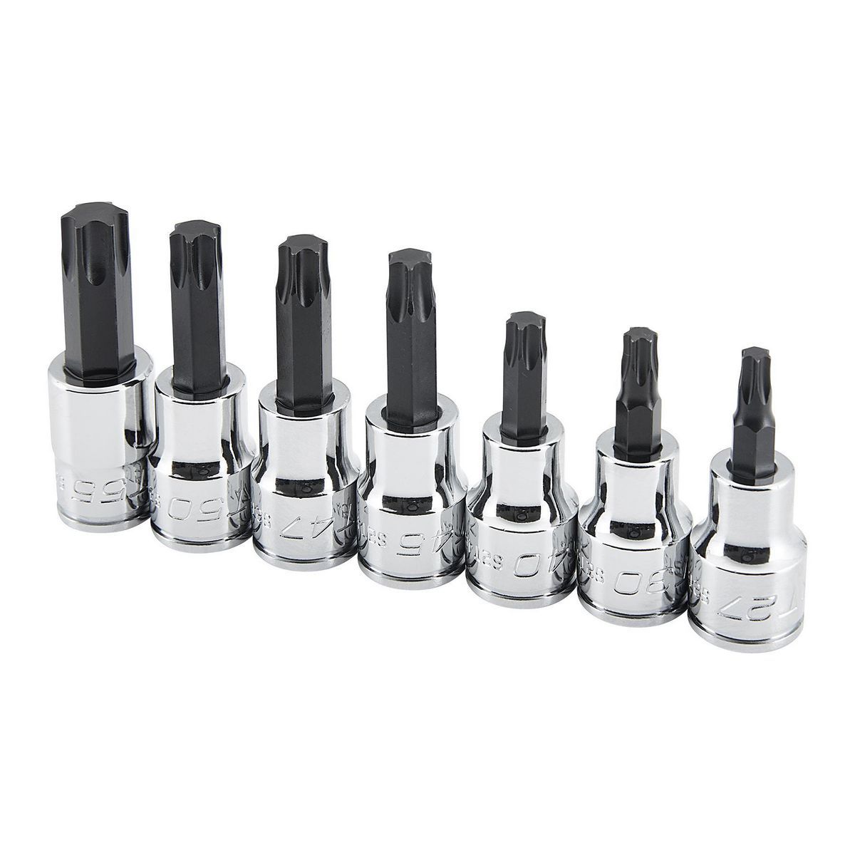 3/8 in. Drive Professional TORX Bit Socket Set, 7-Piece