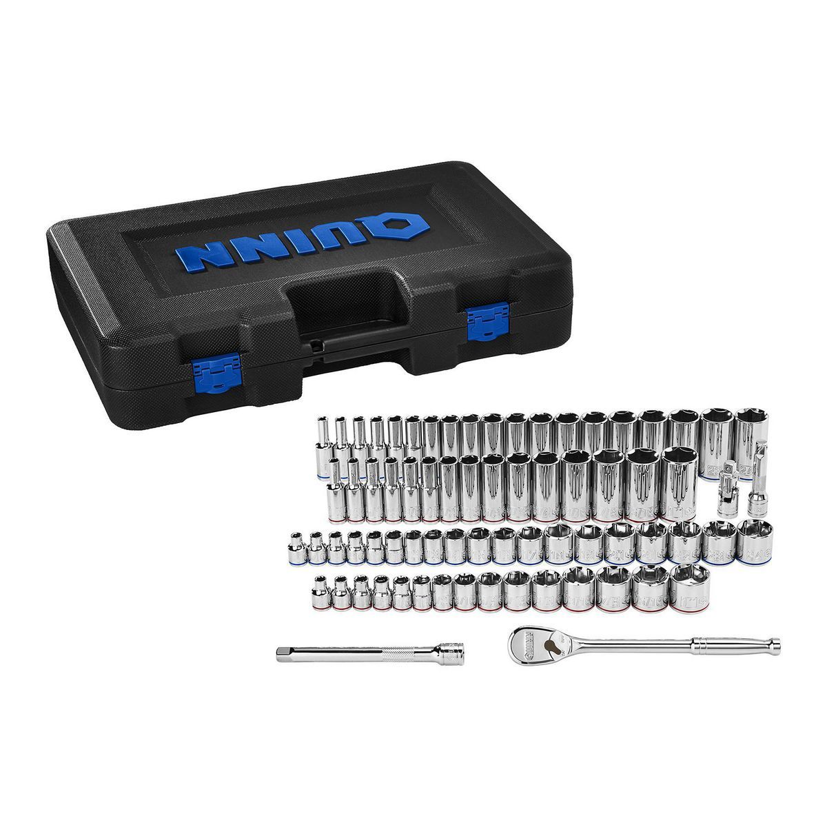 3/8 in. Drive, SAE and Metric Master Socket Set, 72-Piece