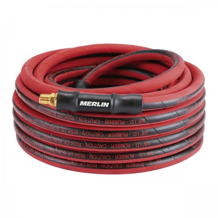 3/8 in. x 50 ft. Premium Rubber Air Hose