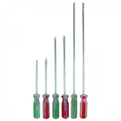 3 In., 5 In., 8 In. Screwdriver Set, 6 Pc.