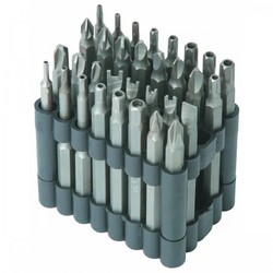 3 in. Security Bit Set, 32 Pc.