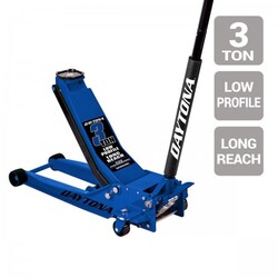 3 ton Long Reach Low Profile Professional Rapid Pump® Floor Jack, Blue