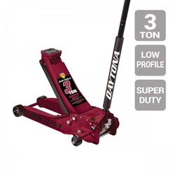 3 ton Low Profile Super Duty Rapid Pump® Floor Jack, Red