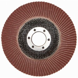 4-1/2 in. 120 Grit Aluminum Oxide Type 27 Flap Disc