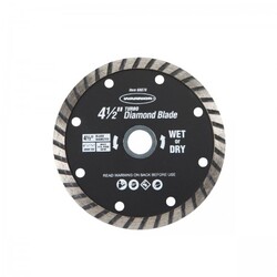 4-1/2 in. Turbo Wet / Dry Masonry Diamond Blade