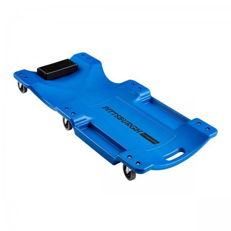 40 in. 300 lb. Capacity Low-Profile Creeper, Blue