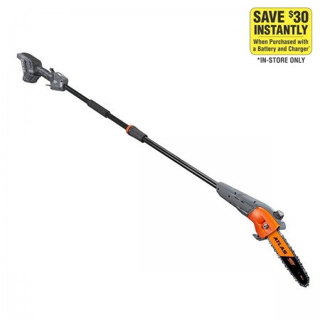 40v Lithium-Ion Cordless 10 in.  Pole Saw - Tool Only