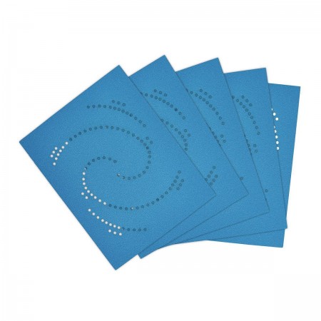 4-1/2 in.  x 5-1/2 in.  180 Grit Dry Sanding Sheets 5 Pc.