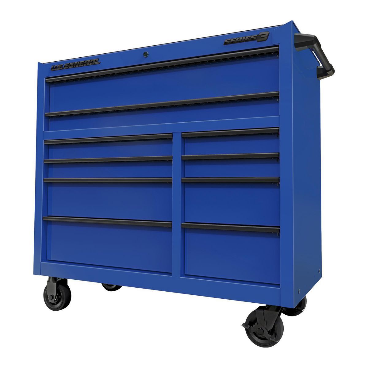 42 in. x 22 in. Roll Cab, Series 3, Blue