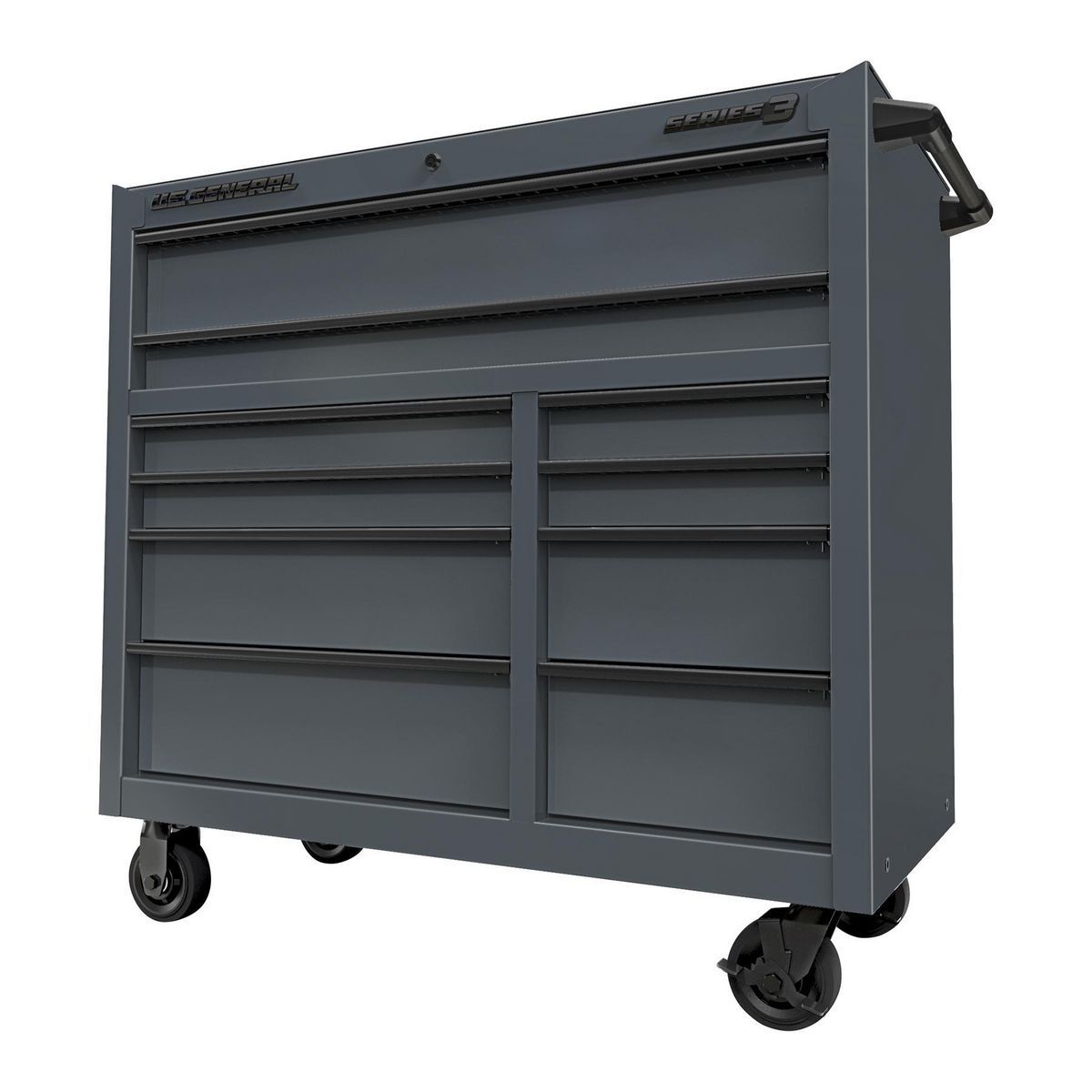 42 in. x 22 in. Roll Cab, Series 3, Slate Gray